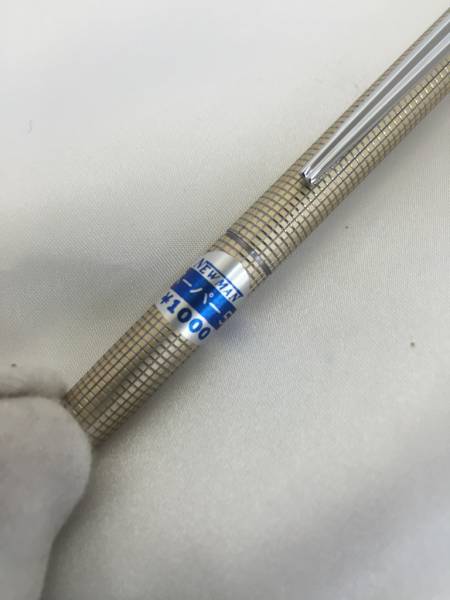 Newman 格子柄 シャープペンシル 食刻加工 エッチング NEWMAN