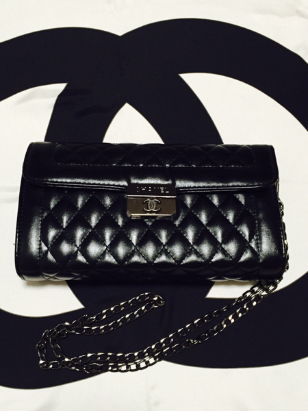 新品 シャネル ノベルティ 2way ショルダー クラッチ CHANEL