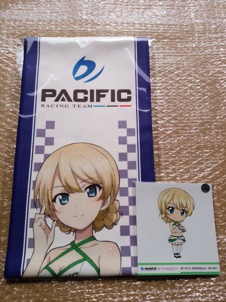 RACING マフラータオル PACIFIC ◼︎ 島田愛里寿 澤梓 ガールズ