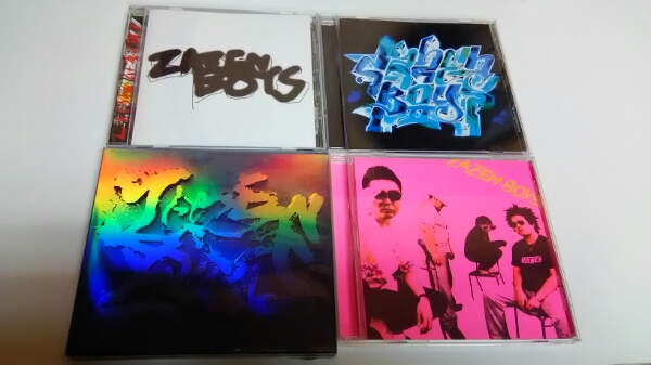 ZAZEN BOYS アルバム×5枚、マキシ×2枚、エッセイ一冊 中古