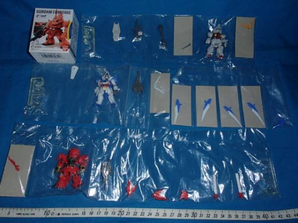 □FWガンダム コンバージ フィギュア4種セット その4 ガンダム食玩