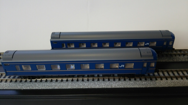 TOMIX オハネフ25形0番台 北斗星 二両