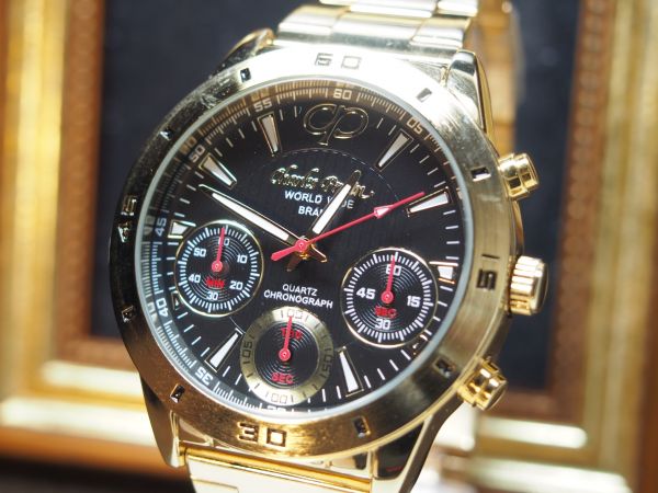 新品 腕時計 シャルルペリン クロノグラフ 限定 メンズ タイプ