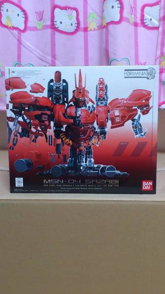 ガンダム FORMANIA サザビー 開封品 美品 フオルマニア 未使用