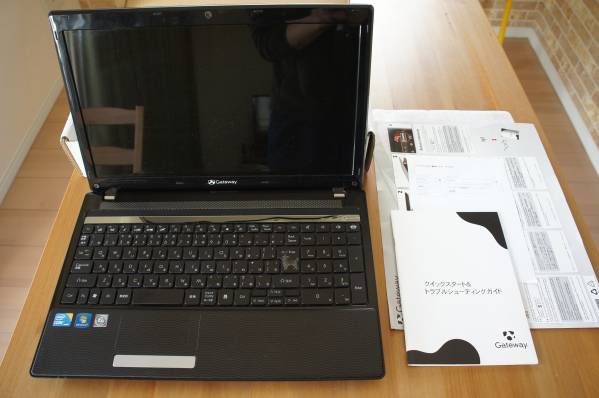 Ｇａｔｅｗａｙ　ノートパソコン　美品　中古