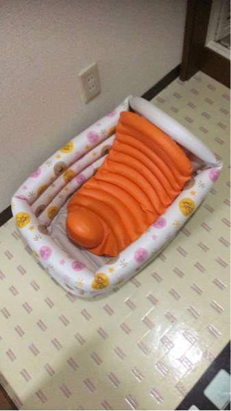 1度のみ使用、ベビープー赤ちゃん用お風呂_1