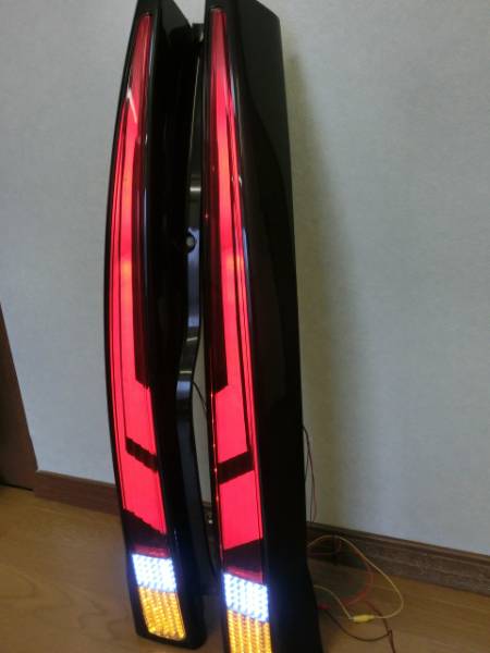 L175s/L185s ムーヴカスタム アクリルLEDテール ブラック x10 【公式