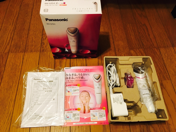 美品 Panasonic イオンエフェクター EH-ST51-P