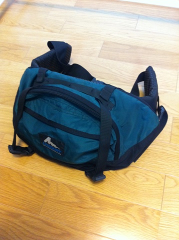 90's USA製 グレゴリー 青タグ ランパールーム ウエストバッグ