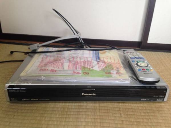付属品あり★Panasonic 地デジHDD/DVDレコーダー★DMR-XP10-S