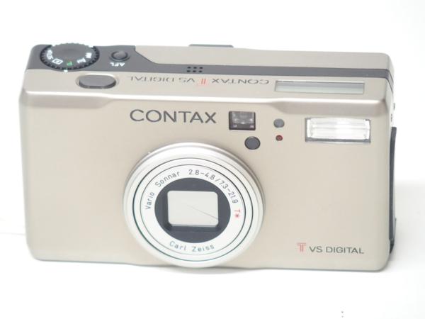 【動作確認済・美品】CONTAX T VS コンパクトカメラ ☆CONTAX T VS DIGITAL コンタックス コンパクトデジタルカメラ CONTAX