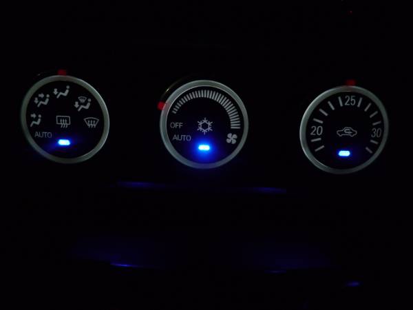 ■ギャランフォルティス エアコンスイッチ LED取説セット