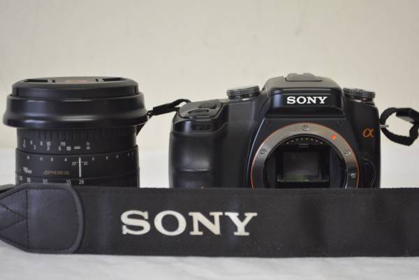 SONY ソニー α100 DSLR-A100 シグマ 28-200 レンズセット(K-41) カメラ