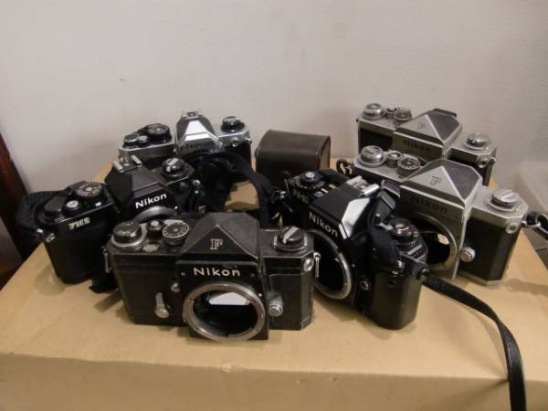 古カメラ ニコン F/FM2/FG-20 6個まとめて ジャンク フィルムカメラ