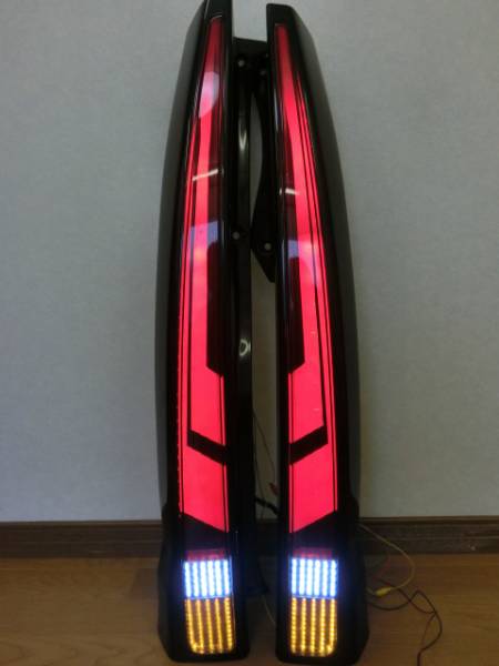 ムーヴ　L175S L185S LED アクリルテールランプ L175s/L185s ムーヴカスタム アクリルLEDテール ブラック x10 l175s