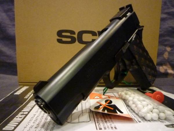 ★⑫WA/SCW限定 シーキャンプカスタムDX ブローバックガスガン★