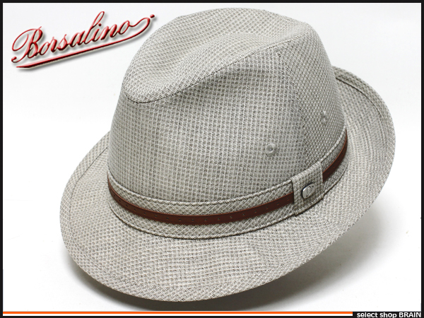 通販 Borsalino つば広ハットメンズ夏 Borsalino つば広ハット メンズ