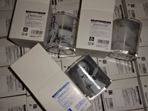 ○浜崎あゆみ 50thシングルリリース記念 グラス 全50種 コンプ 浜崎
