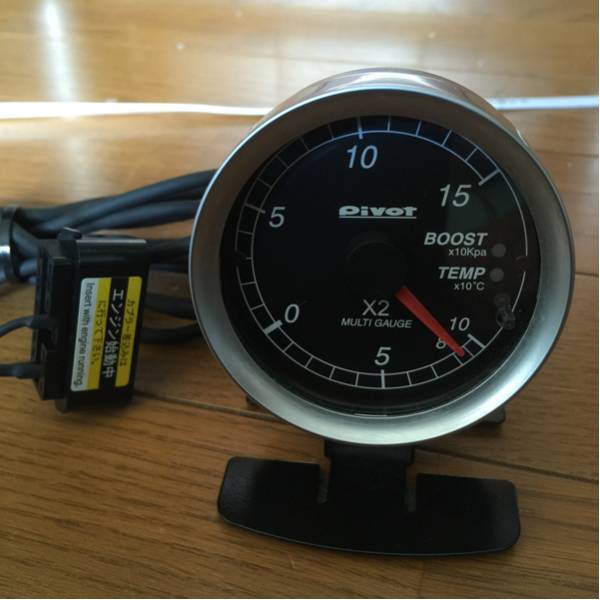 PIVOT ブースト 水温計？ 中古