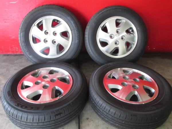 ダイハツ 165⁄70R13 アトレー YRV デュエット ① ストーリア 純正 