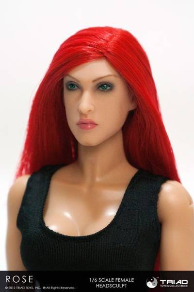 【トライアド】ROSE★1/6 Female Head★女性ヘッド