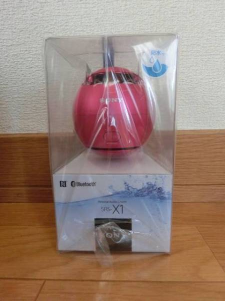 新品・未開封 SONYワイヤレススピーカーSRS-X1 ピンク 送料400円