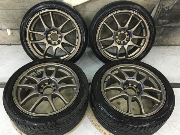 WORK Emotion CR Kai 17インチ 7J 8J +32 ４穴 S13 S14等