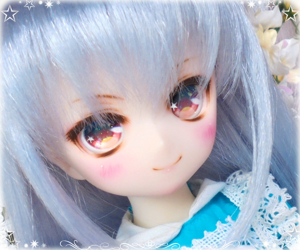 coffia◆DDH-01 セミホワイト肌カスタムヘッド＋アイ◆菜峰