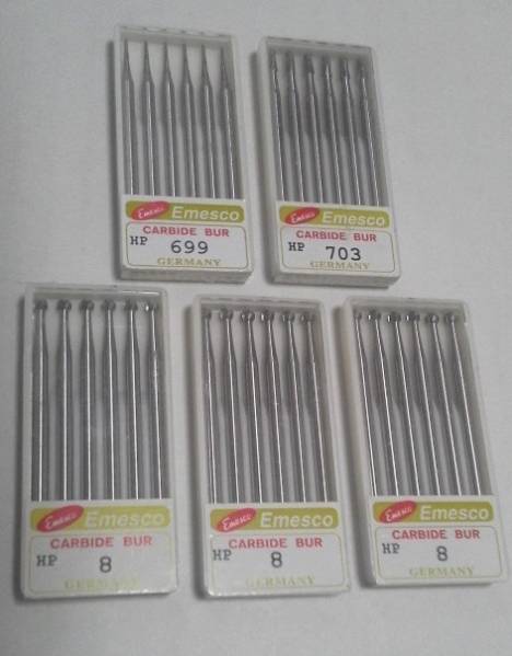 ※歯科技工用【エメスコ】カーバイトバーHP用　５個セット