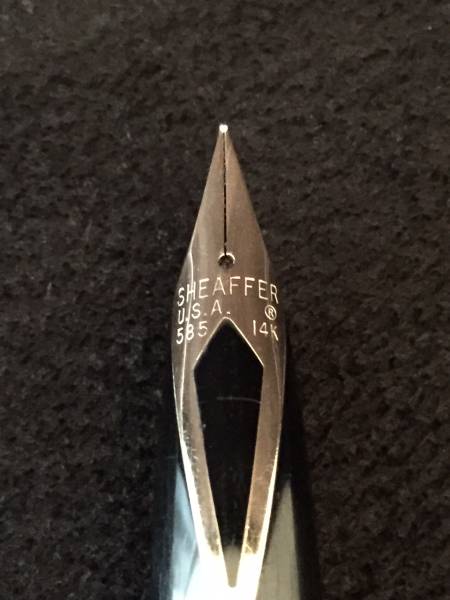 ☆SHEAFFER シェーファー 万年筆 ペン先K14(585) Th922081