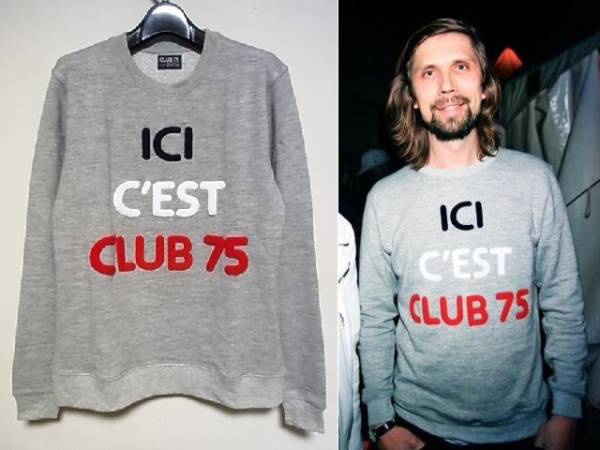 CLUB75 × BWGH supreme kitsune スウェット ニット