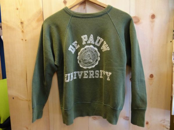 60'sビンテージ USA製 チャンピオン ランタグカレッジスウェット た/ち