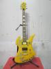 メーカー不明 エレキギター 黄色 5-6-5_1