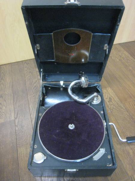 RCA VICTOR 卓上蓄音機 ビクター 携帯型 ジャンク品