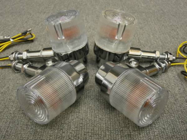 汎用 ヨーロピアン ウインカー　クリア 1台分/XJR400R XJ400E