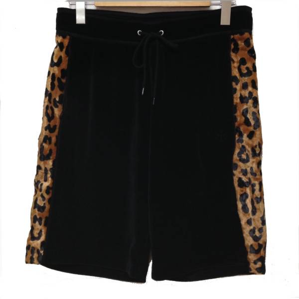 WTAPSダブルタップス 12SS WARMUP SHORTS レオパード ショーツ S