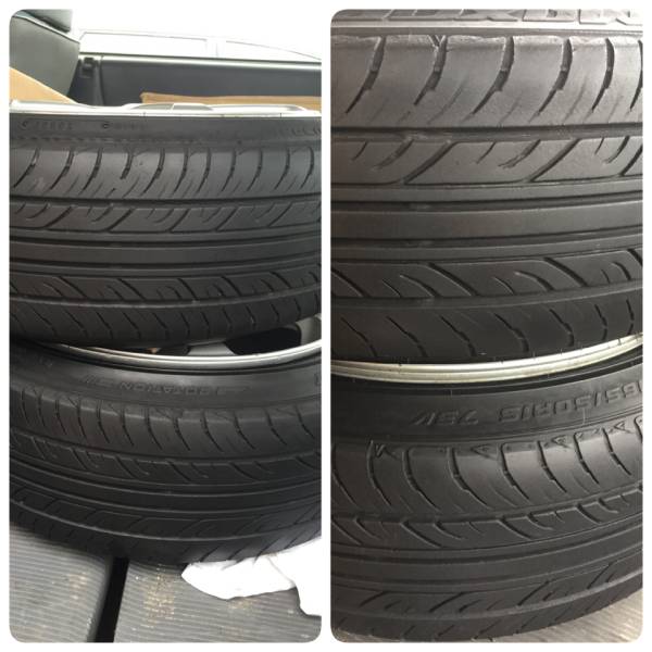 ヨコハマ AVS モデル7 15インチ 6.5J+35 4穴