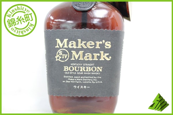 飲料 メーカーズマーク ブラックトップ 750ml 47.5％