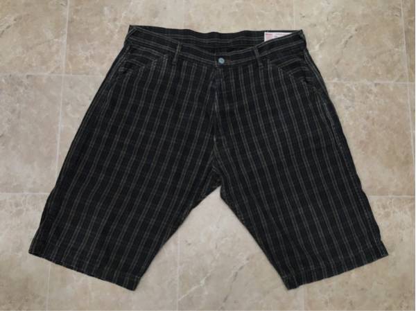 EVISUチェックショーツ EVISU ショーツ チェックショーツ レア EVISU