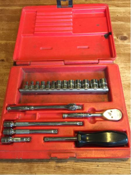 SNAP-ON スナップオン 1/4ラチェットセット中古 【公式通販】