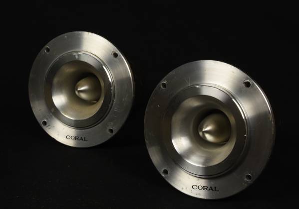 使用極少CORAL H-105 ホーンツイーター 2個セット綺麗 使用極少CORAL H-105 ホーンツイーター 2個セット綺麗 ツィーター