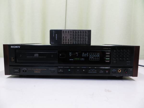 ☆SONY CDP-338ESD☆CDプレイヤー オーディオ機器 CDデッキ 【公式通販】