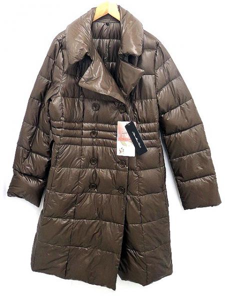 メルヴェイユヴァント ダウン コート 茶 13 ブラウン アウター
