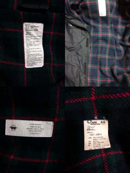 名作良品 WTAPS SHERPA TSDT-JKM15 マウンテンパーカー M UNUSED 