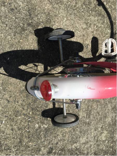 自転車 子供 キッズ　14インチ 女の子 ピンク 引き取り　配送無_3