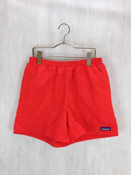 patagonia◆ショートパンツ/S/ナイロン/RED