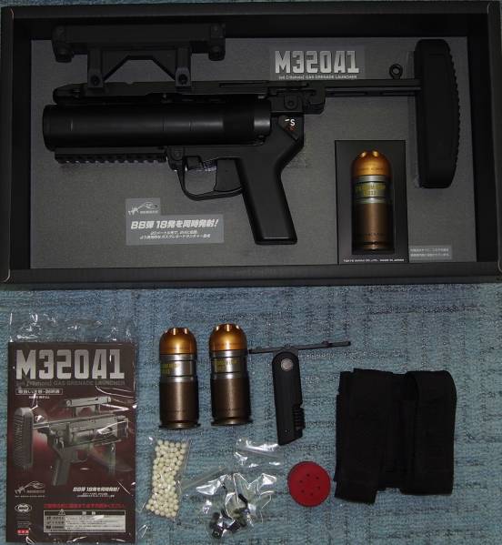 【中古】東京マルイ ガスグレネードランチャー M320