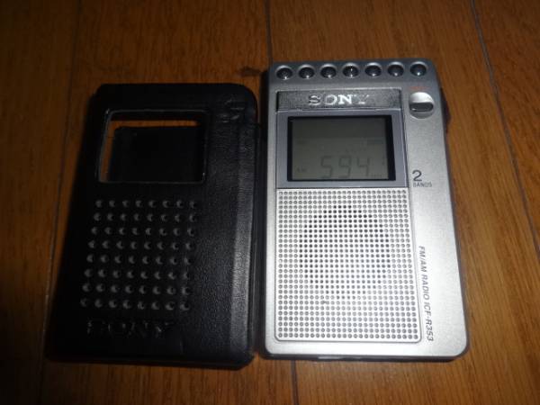 SONY FM⁄AM ポケッタブルラジオ R353 ICF-R353 SONY FM/AM PLL