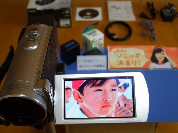 運動会！家族の歓声TV大画面再生★SONY [32GB]HDR-CX170 完動品