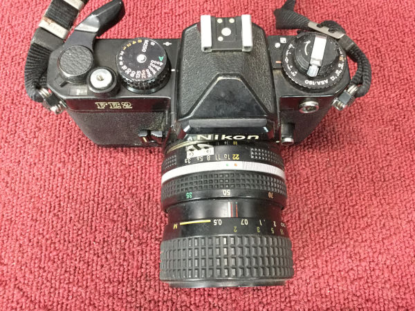 Nikon FE2 MF一眼レフカメラ○ジャンク品 Nikon FE2 MF一眼レフカメラ○